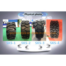 Prestone High Quality Sks-4 12-16.5 Industrial Skid Steer Loader Tire for 12pr 14pr